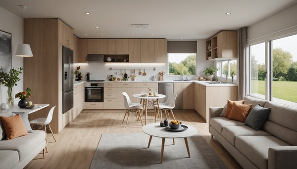 Mobil home moderne : idées d'aménagement intérieur pratiques