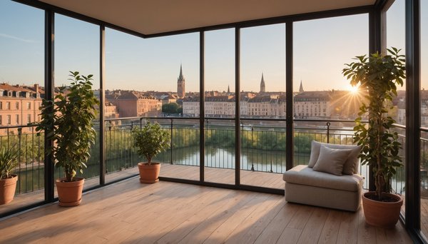 Dans quel quartier trouve-t-on les plus beaux appartements avec vue sur la garonne à toulouse ?