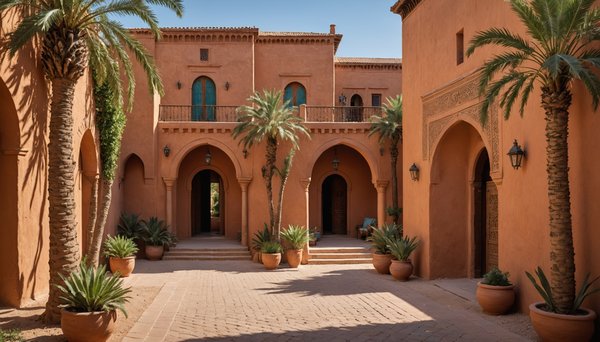Les villas les plus recherchées de marrakech se négocient entre palmeraie et route de l'ourika